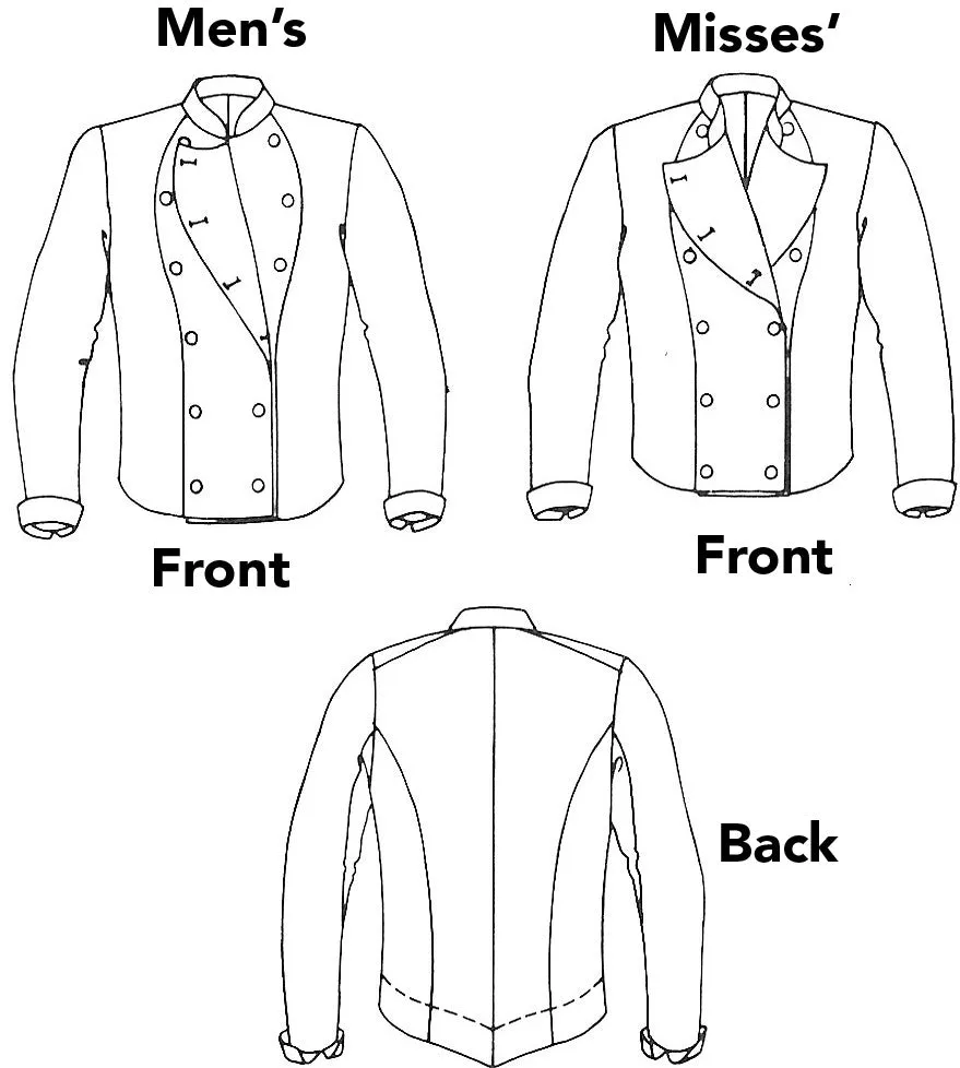 133 Belgian Military Chef's Jacket - PDF