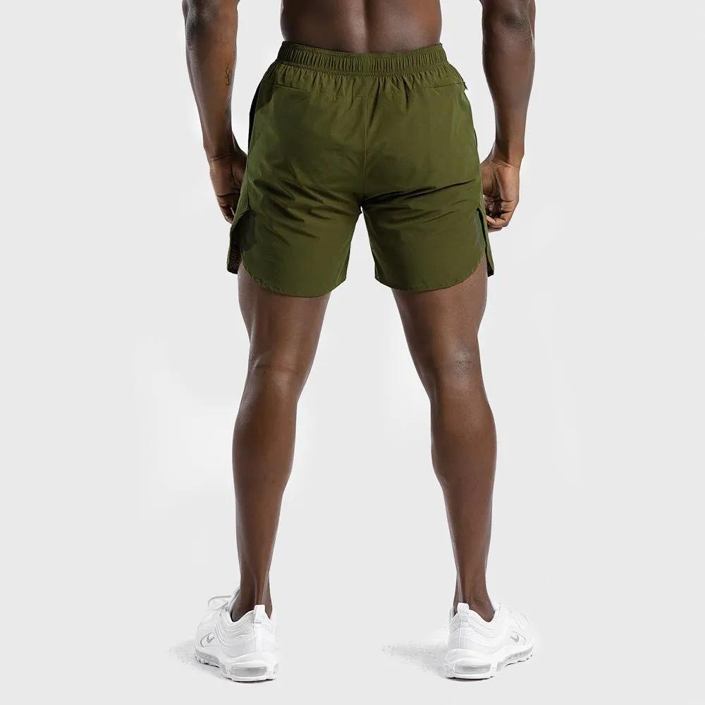 2-in-1 Dry Tech Shorts 2.0 - Olive