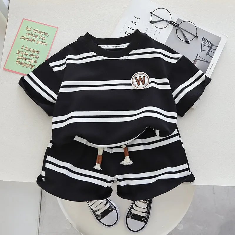 2 Pcs Boys Pants Suit 398129