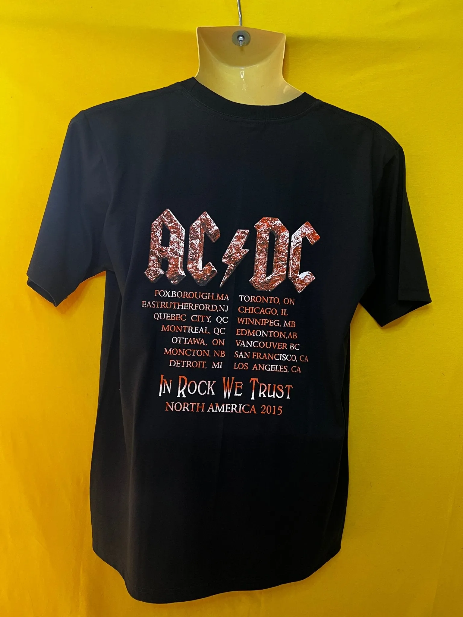 ACDC Double Sided Black T-shirt