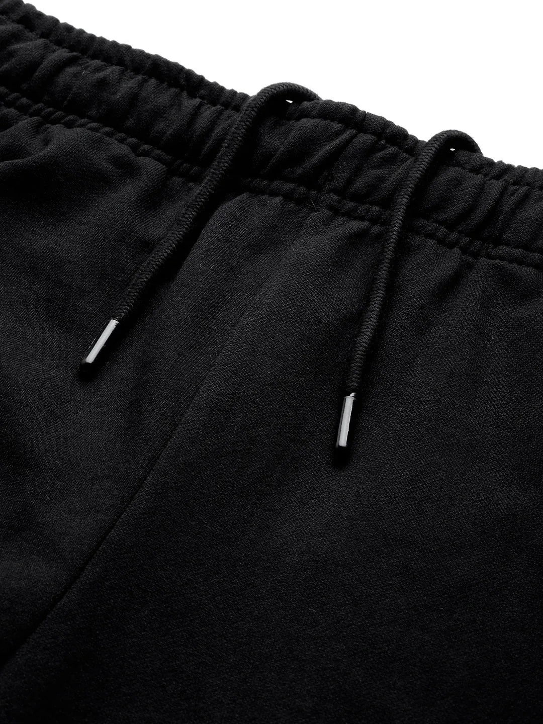 Alcis Men Black Grey Colourblocked Track Pants