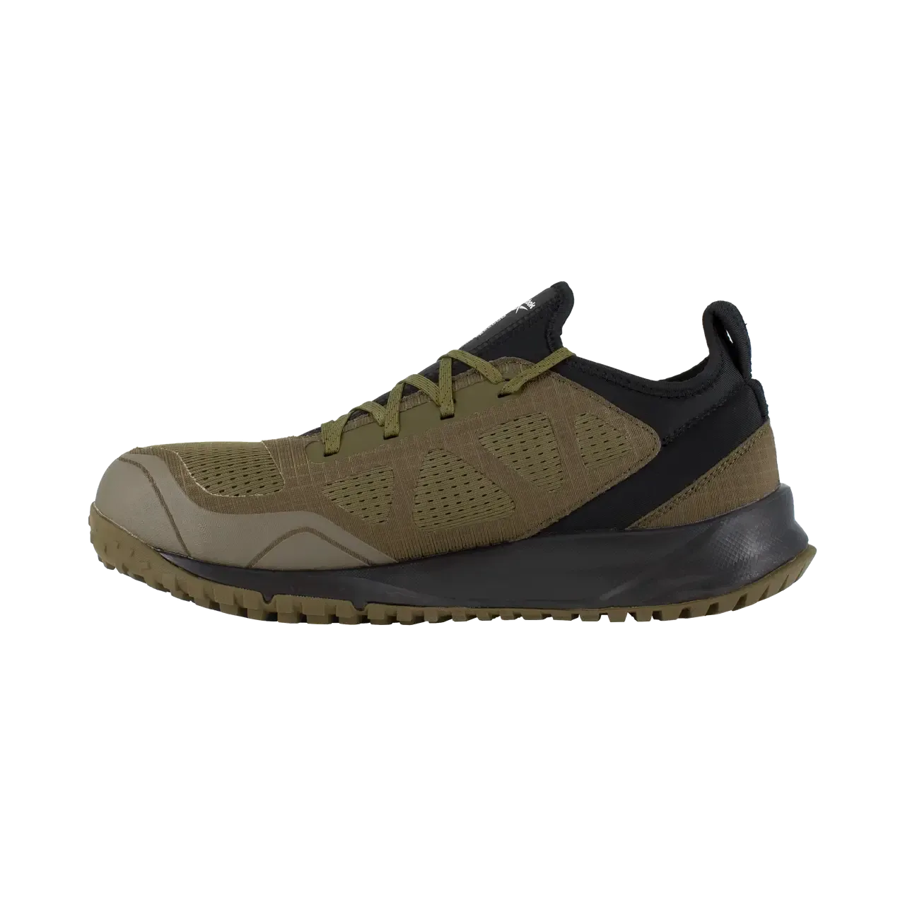 All Terrain Steel-Toe Athletic Work Shoe Sage/Black