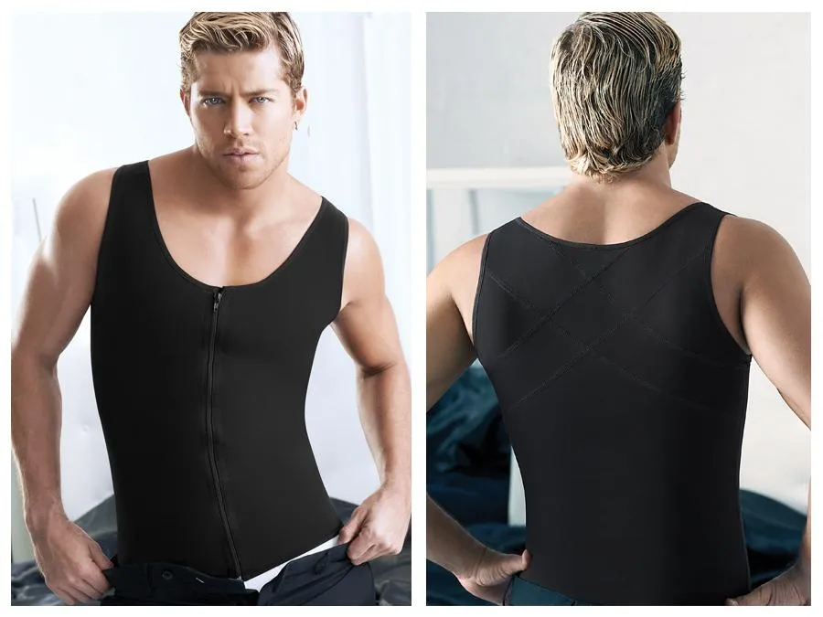 Ann Chery Latex Men Girdle Body Shaper