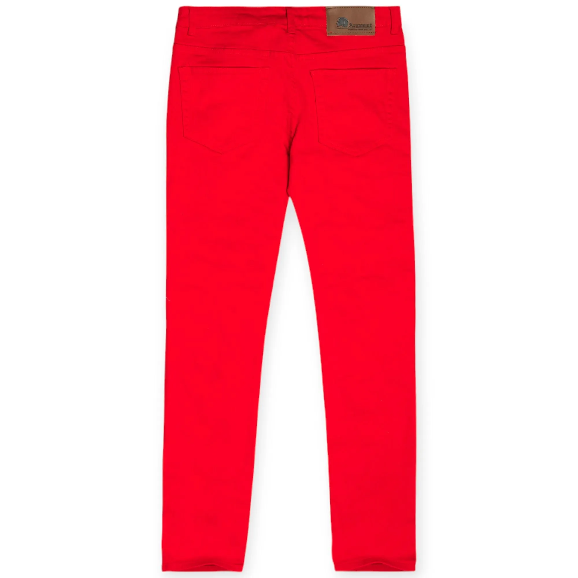 Argonaut Nations Men Ripped Twill Pants (Red)