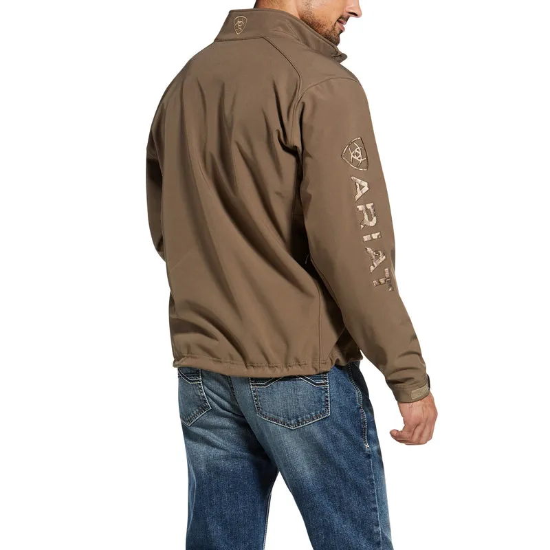 'Ariat' Men's Logo 2.0 Softshell Jacket - Morel