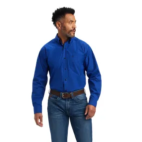 'Ariat' Men's Pro Series Bentley Classic Fit Button Down - Royal Blue