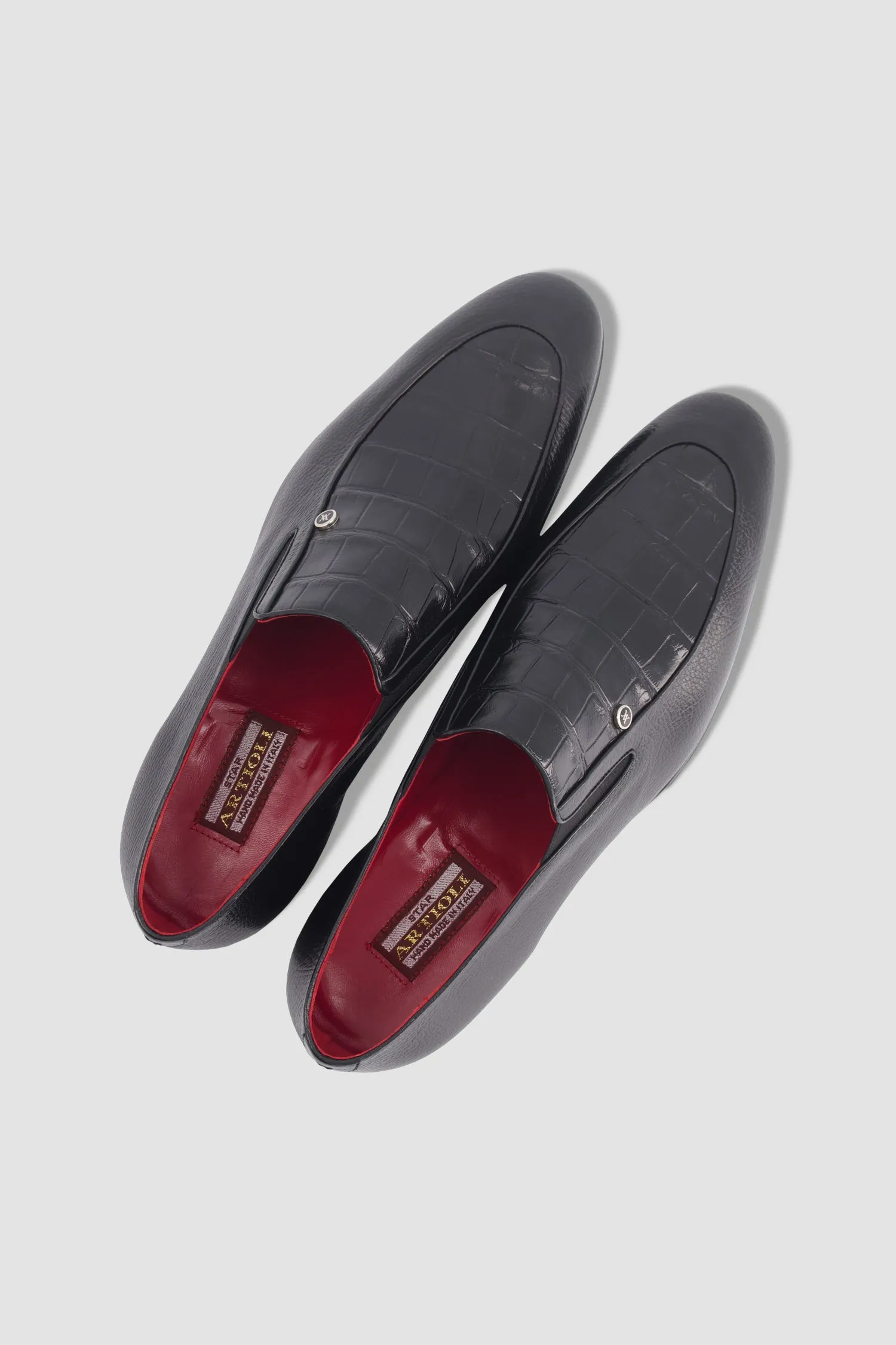 Artioli Lama Nero Croc Shoes