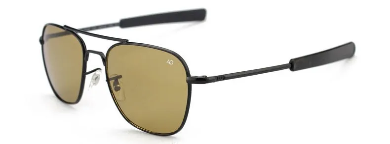 Aviation Sunglasses Men Brand Designer Male American Army Military