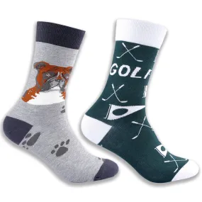 Bacca Bucci Combo of a 2 Pair Crew Length Socks