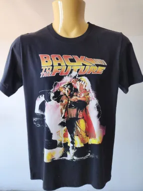 Back to the future Black T-shirt