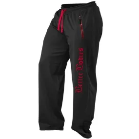 Better Bodies Men's Flex Pant - Black-Red