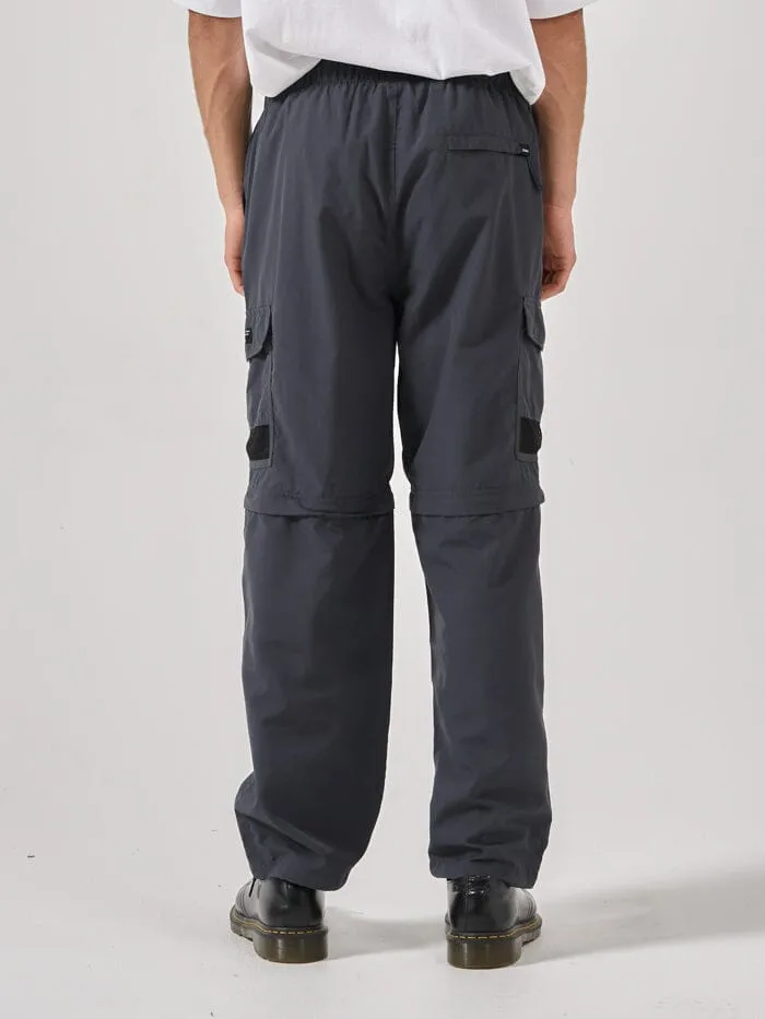 Big Slacker High Standards Zip Off Cargo Pant - Ebony