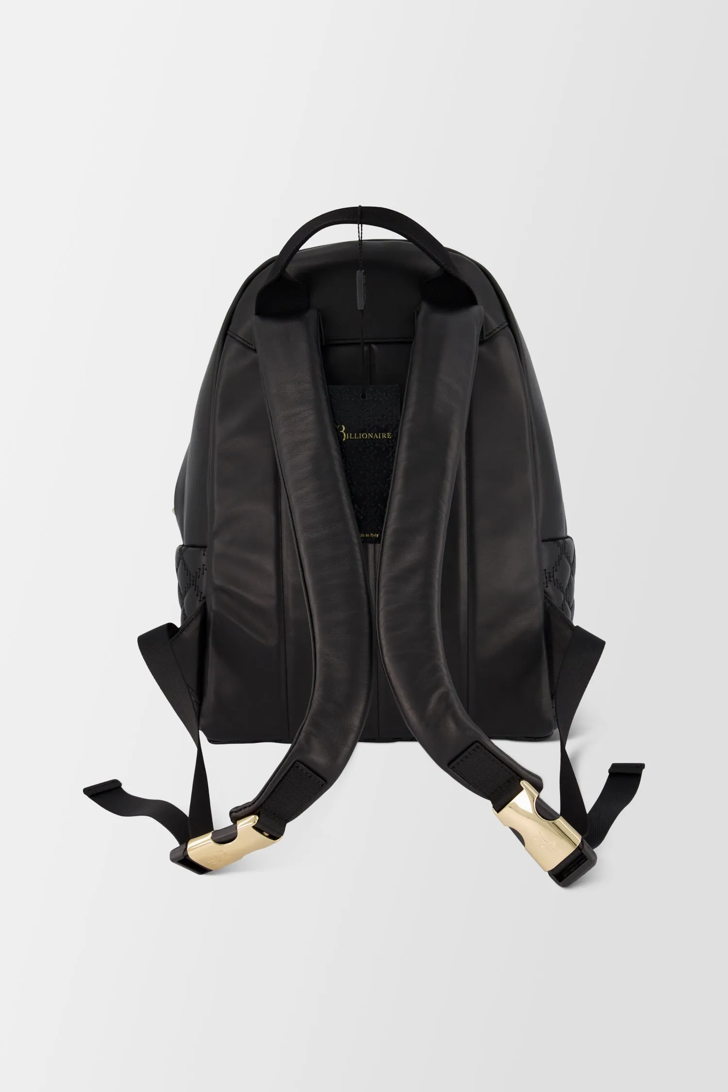 Billionaire Black/Gold Statement Backpack