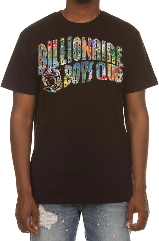 Billionaire Boys Club Men's BB Arch Screen Printed Short Sleeve Crew Neck T-Shirt