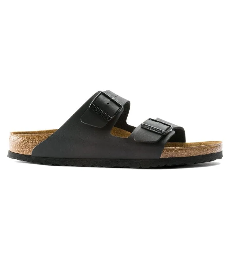 Birkenstock Mens Arizona Soft Footbed Black Slip On Sandal - 51791