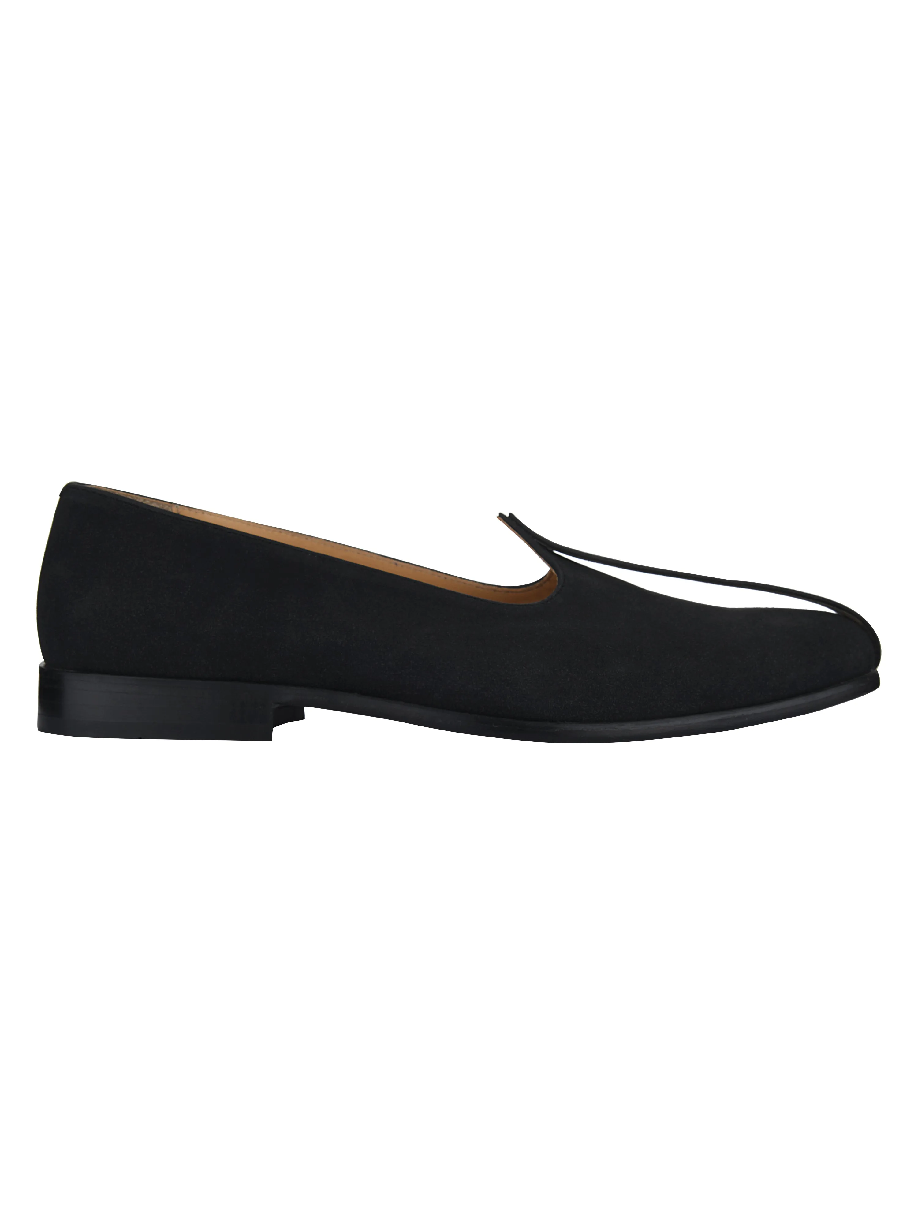 Black Suede Mojri For Men