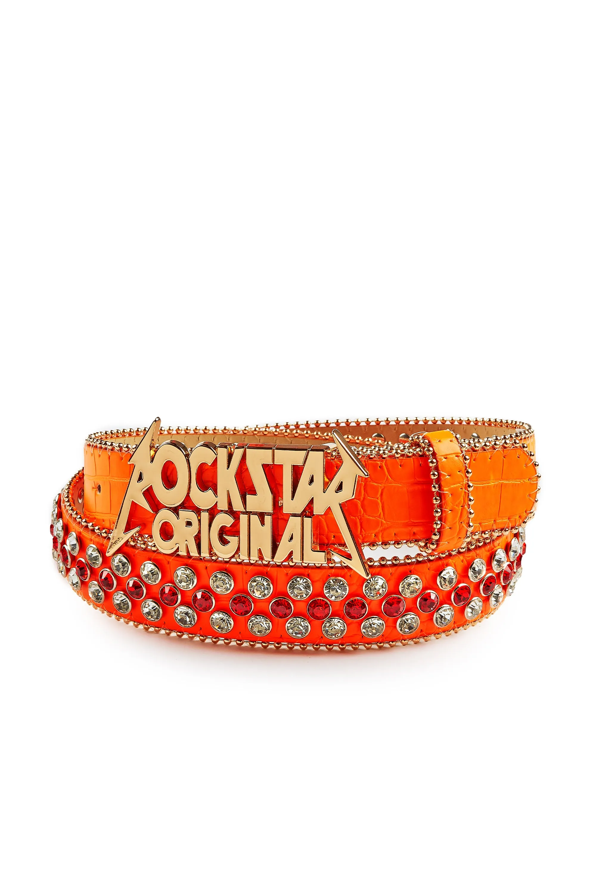 Blaze Rockstar Gold/Orange Logo Belt