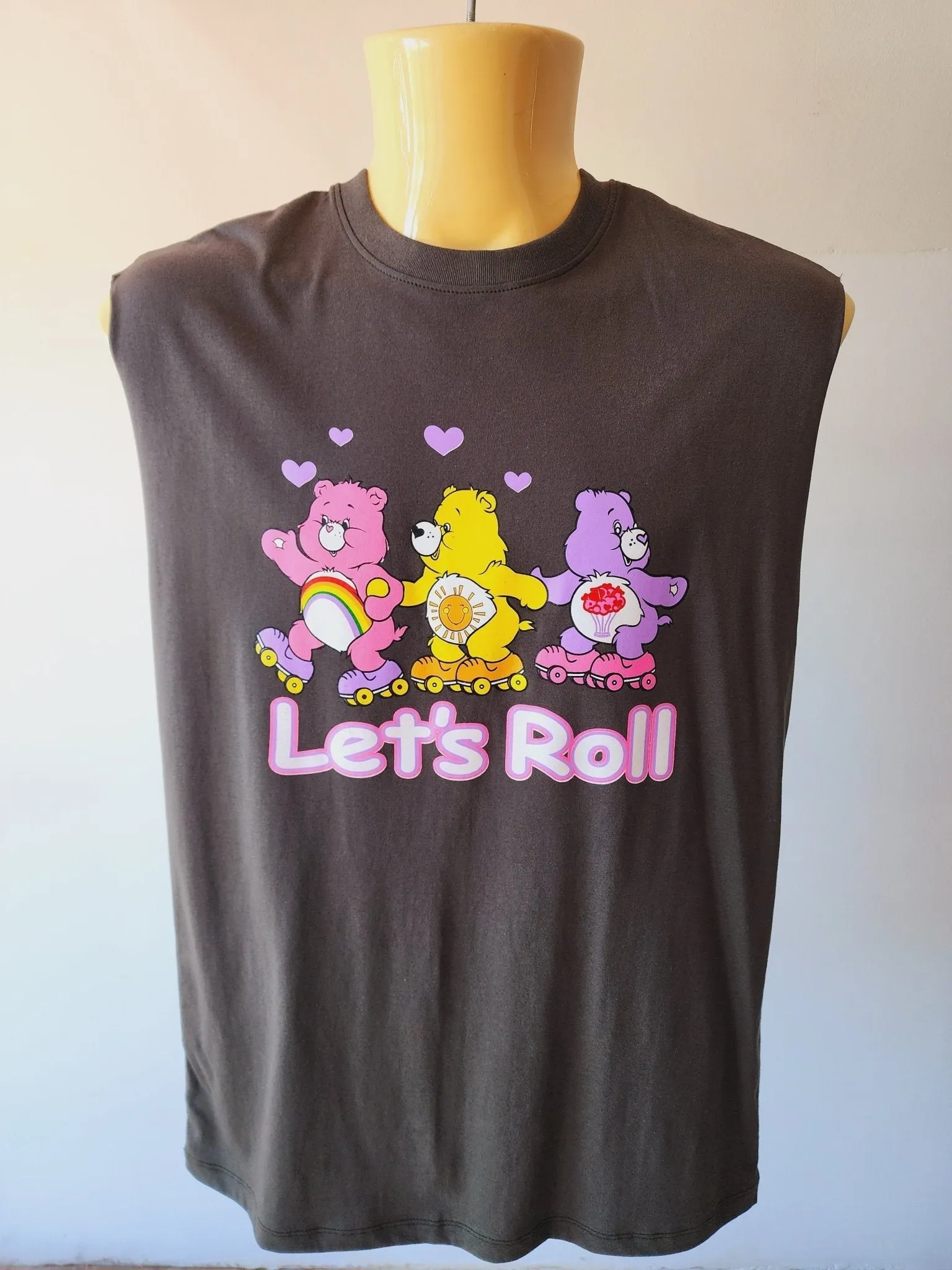 Care bear Cut-Off Tee