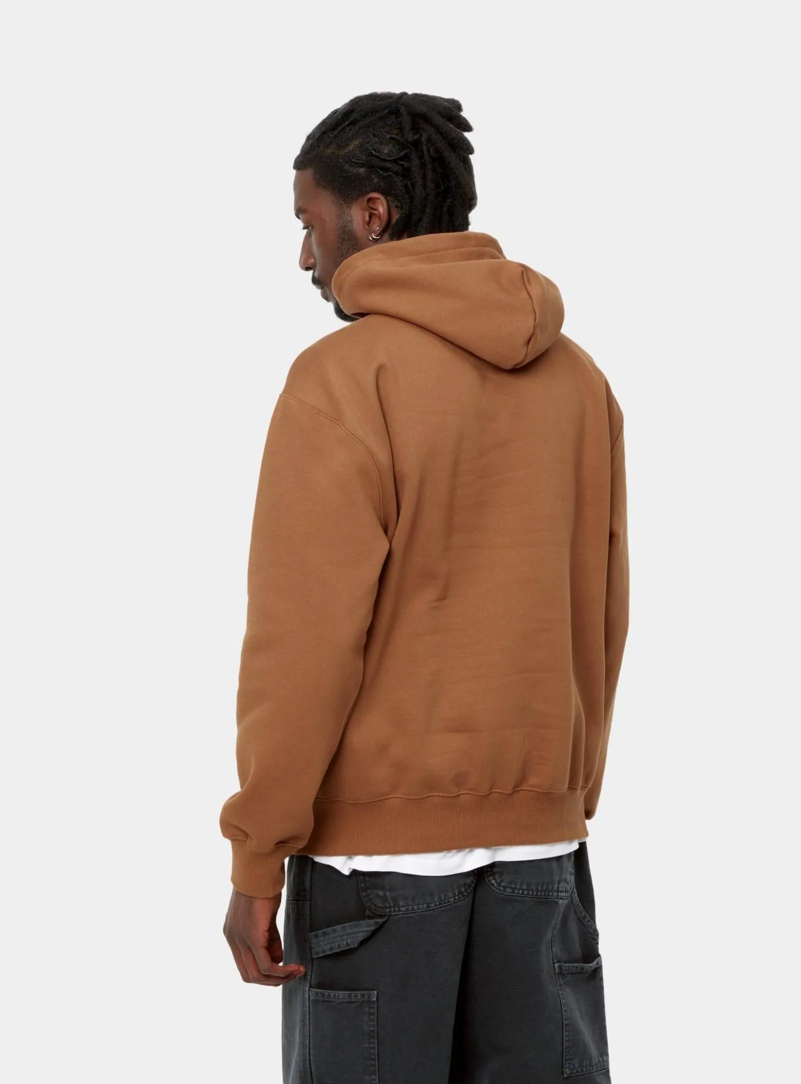 Carhartt Hooded Carhartt Sweat Rum / Black