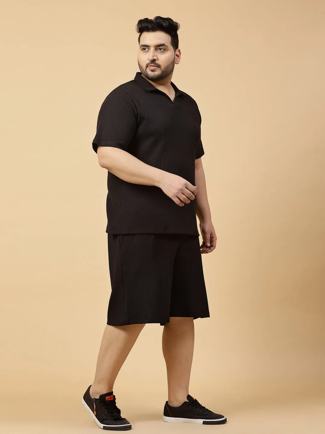 Casual Comfort Men's Waffle Co-ord Set