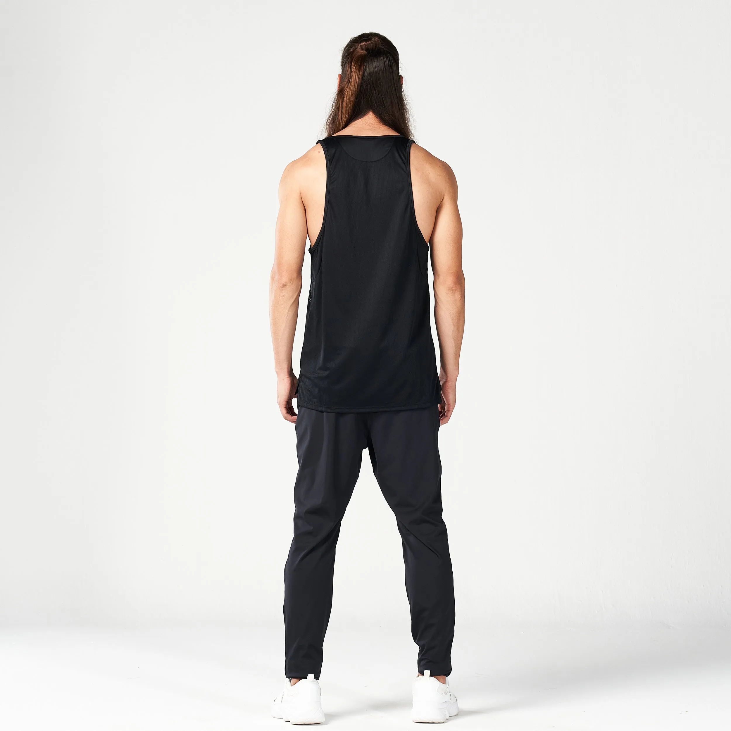 Code Mesh Back Urban Tank -  Black