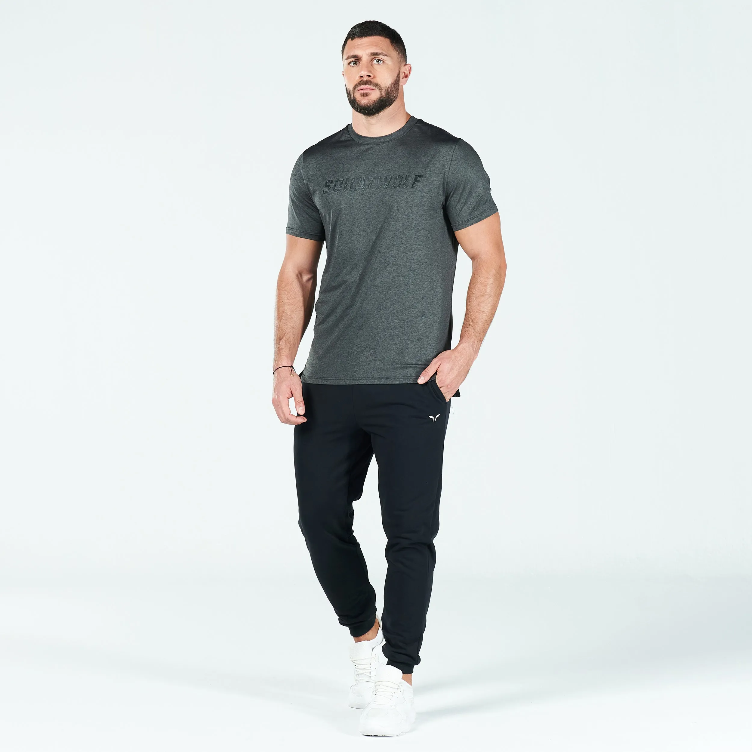 Core AeroTech Muscle Tee - Black Marl