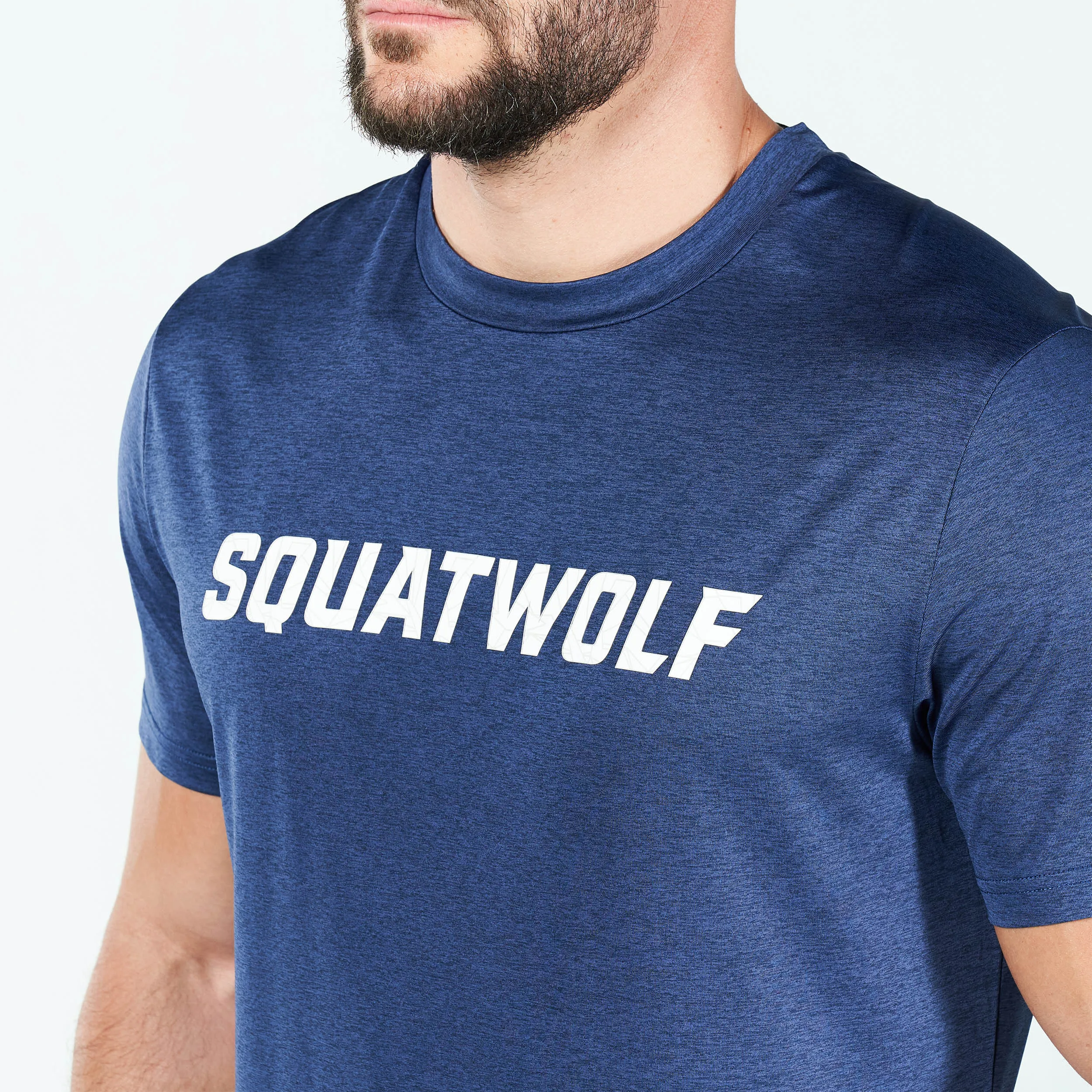 Core AeroTech Muscle Tee - Navy Marl