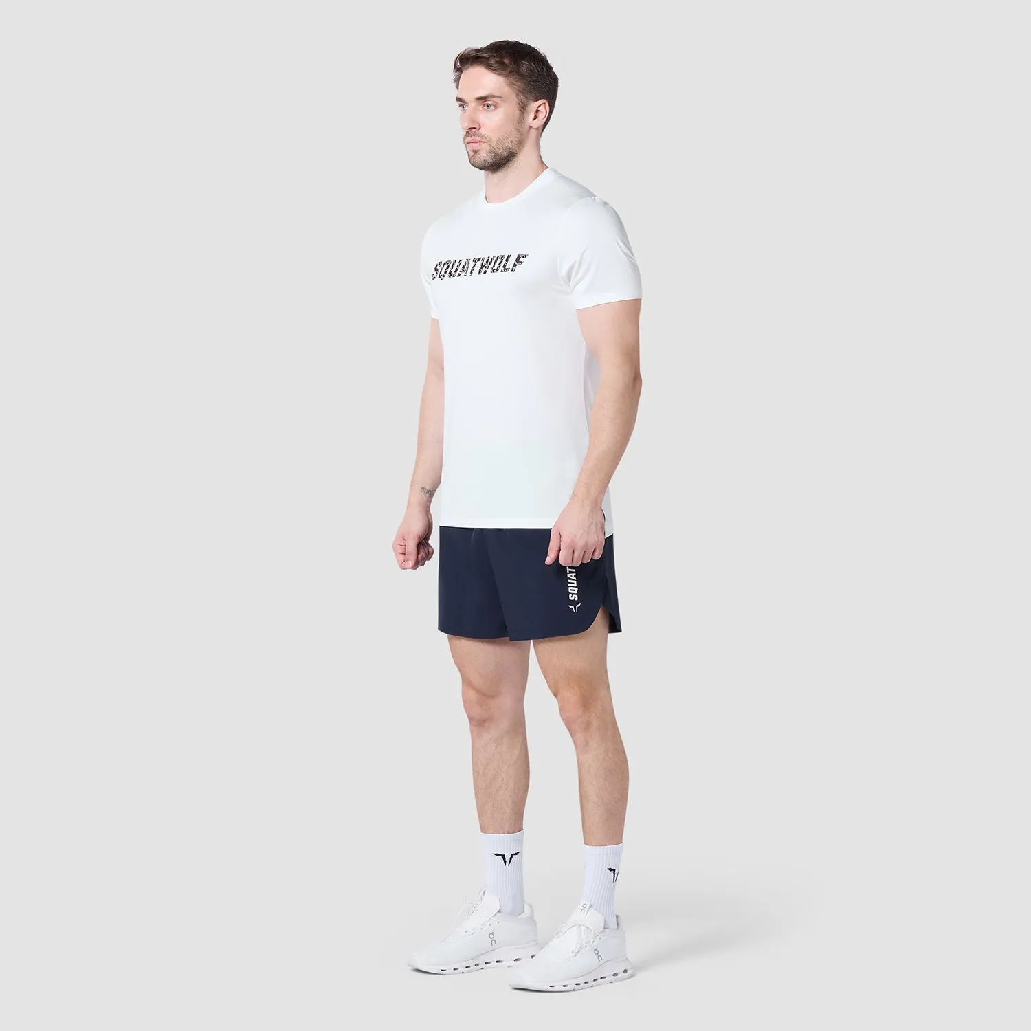 Core AeroTech Muscle Tee - Pearl White