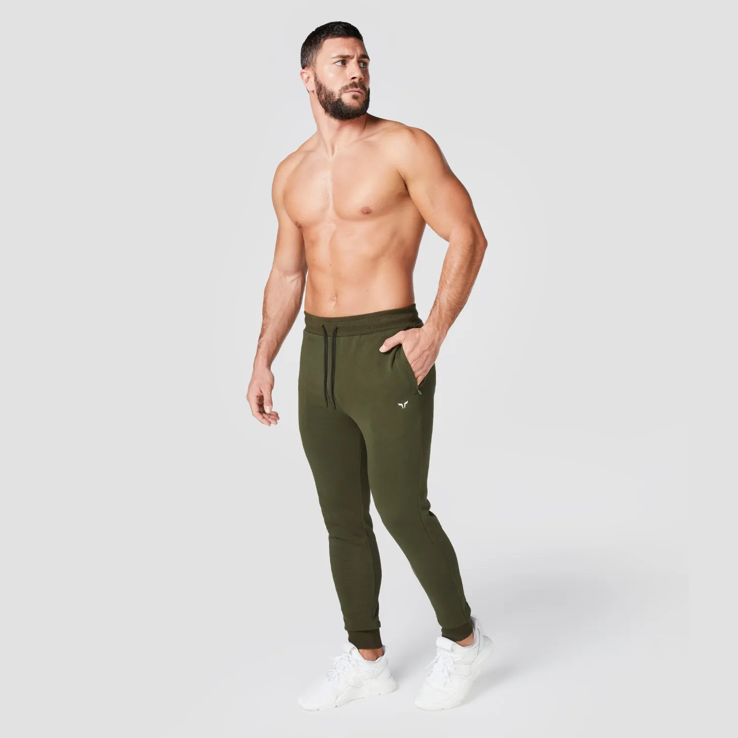 Core Cuffed Joggers - Khaki