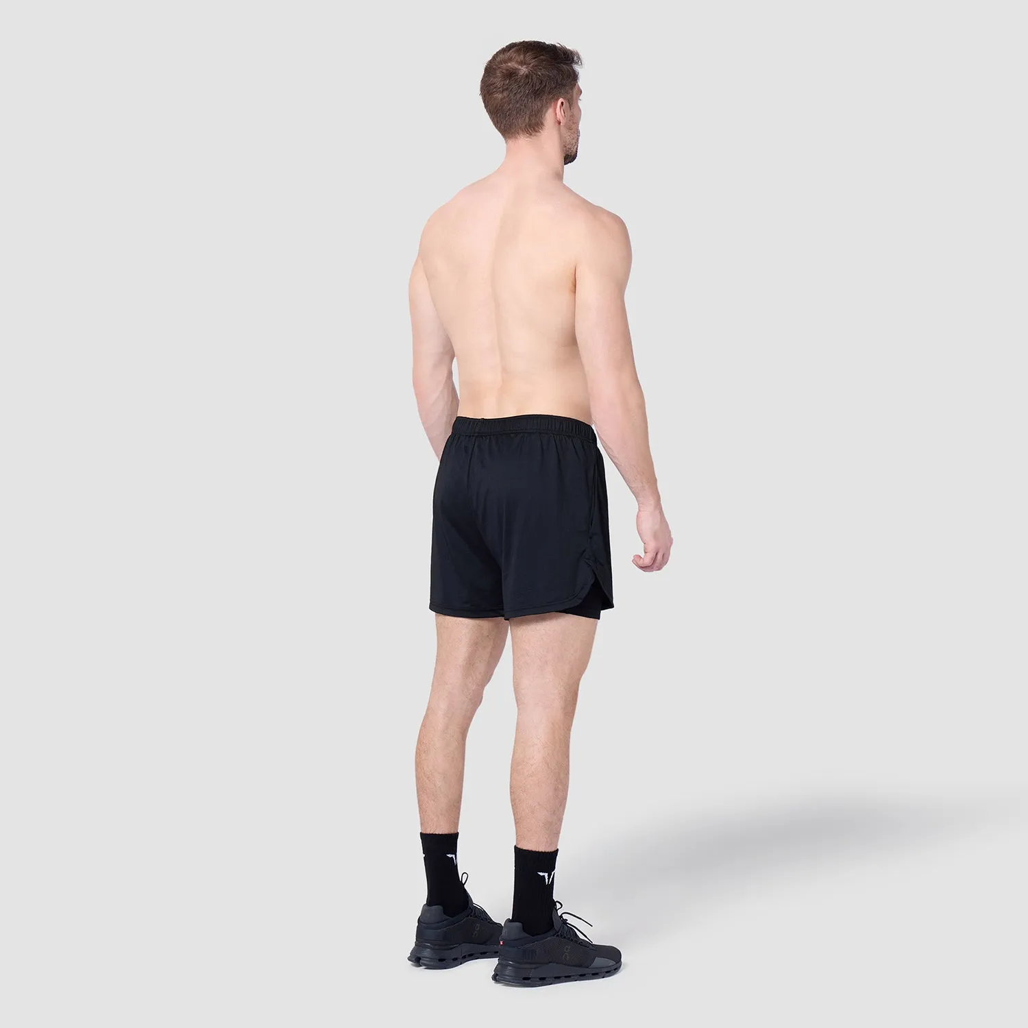 Core Mesh 2-in-1 5" Shorts 2.0 - Black