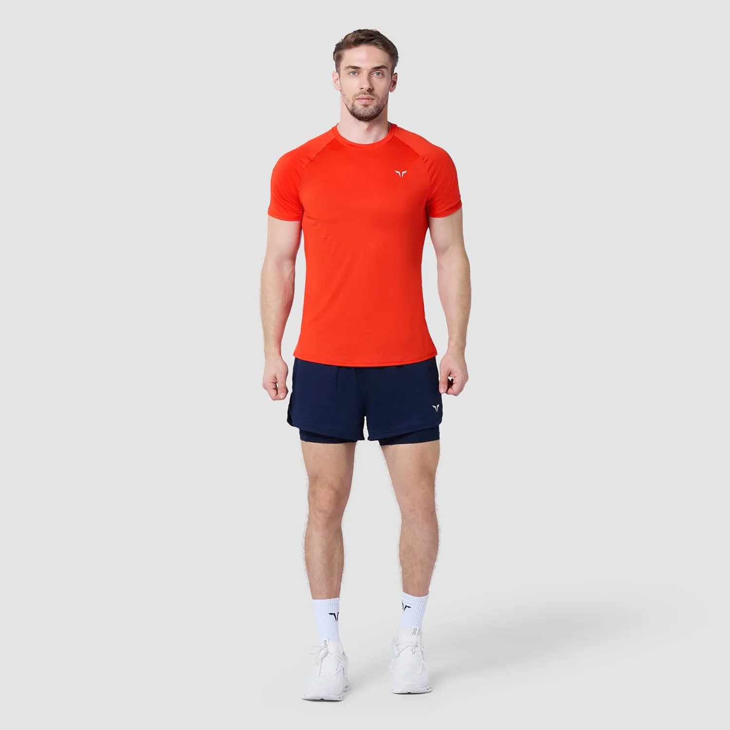 Core Mesh Tee 2.0 - Orange.Com