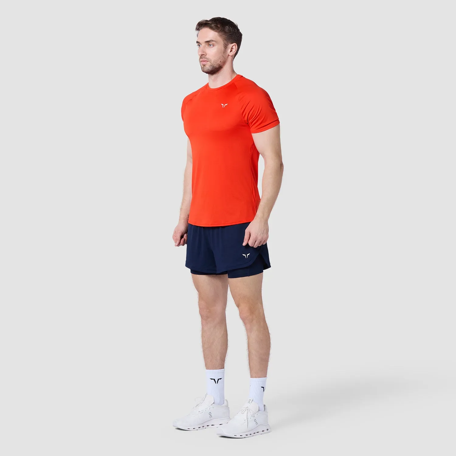 Core Mesh Tee 2.0 - Orange.Com