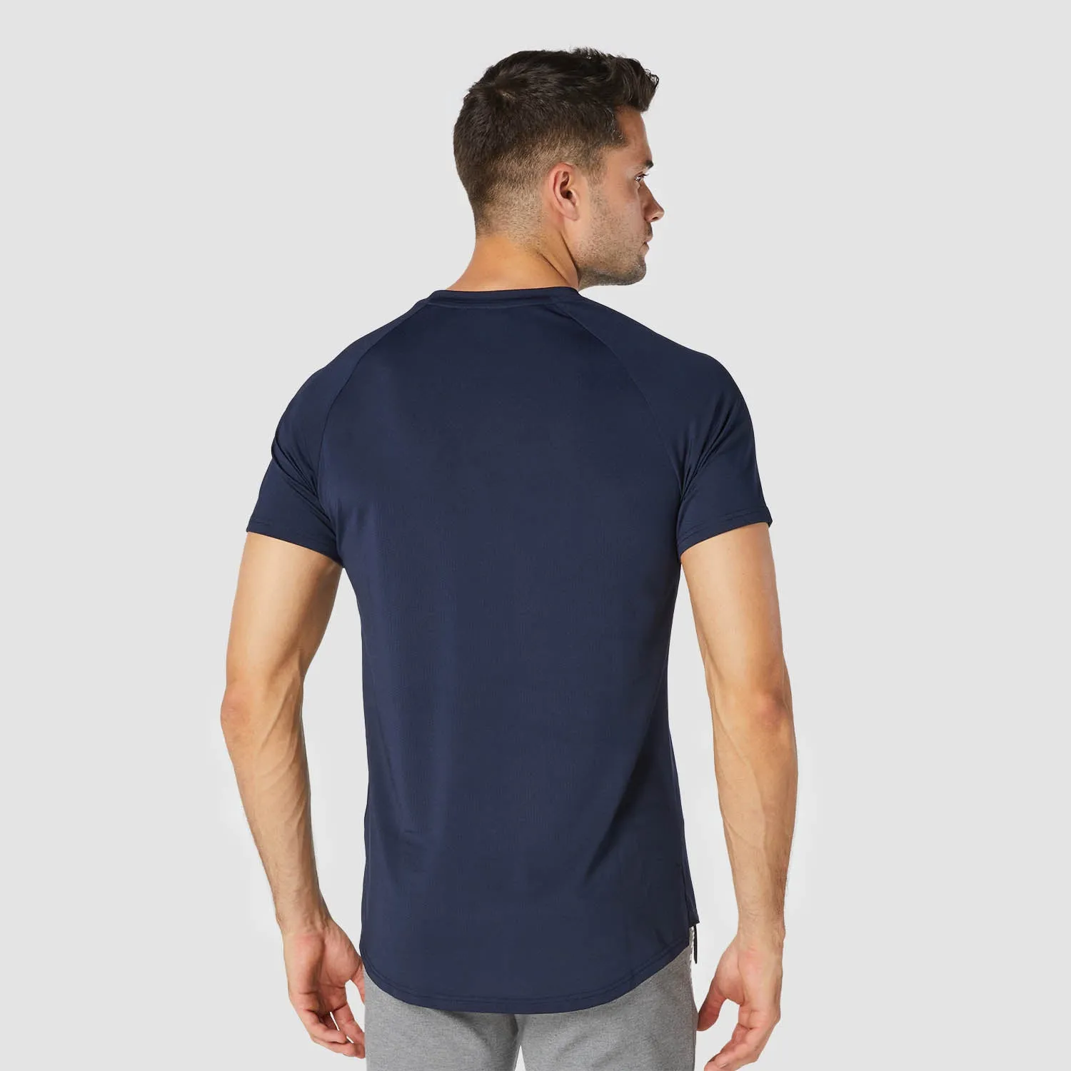 Core Mesh Tee - Navy