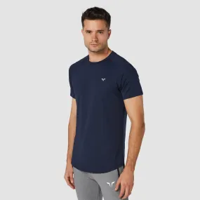 Core Mesh Tee - Navy