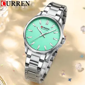 Curren Men Watch Silver Strap