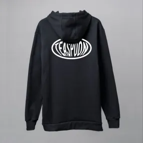 Elipse logo print - Soft Coton Hoody - Black