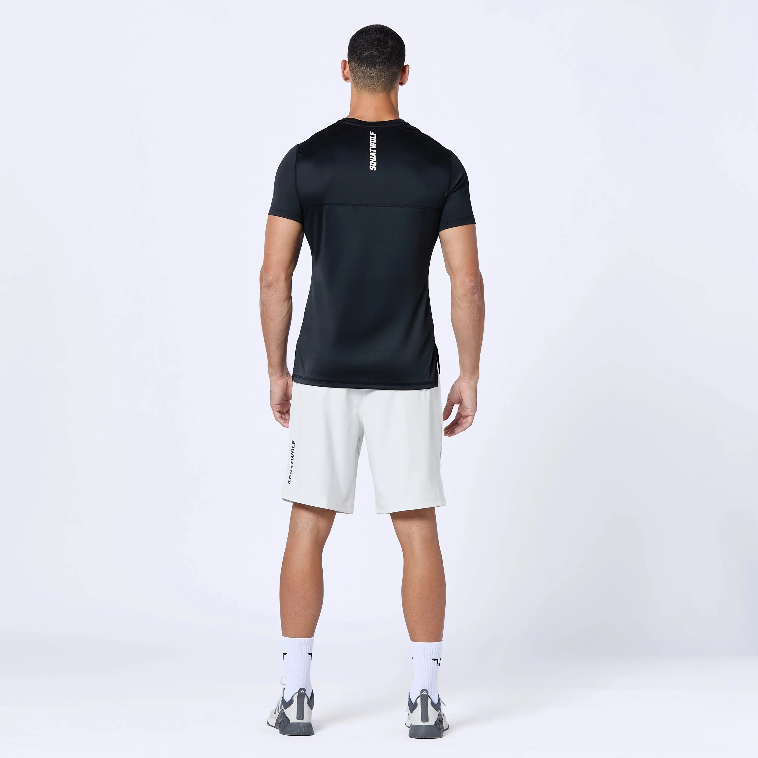 Essential Contrast Tee - Black