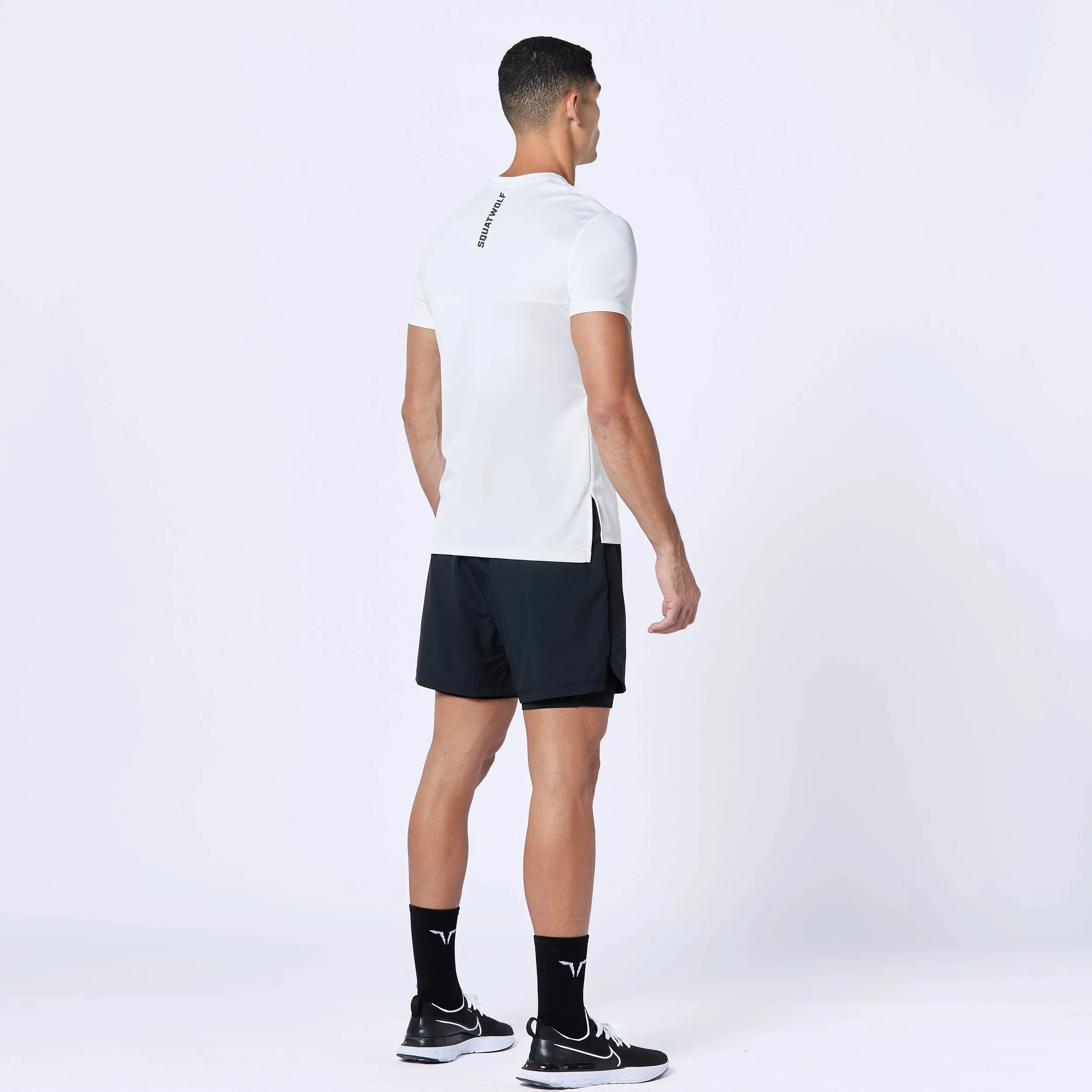 Essential Contrast Tee - Pearl White