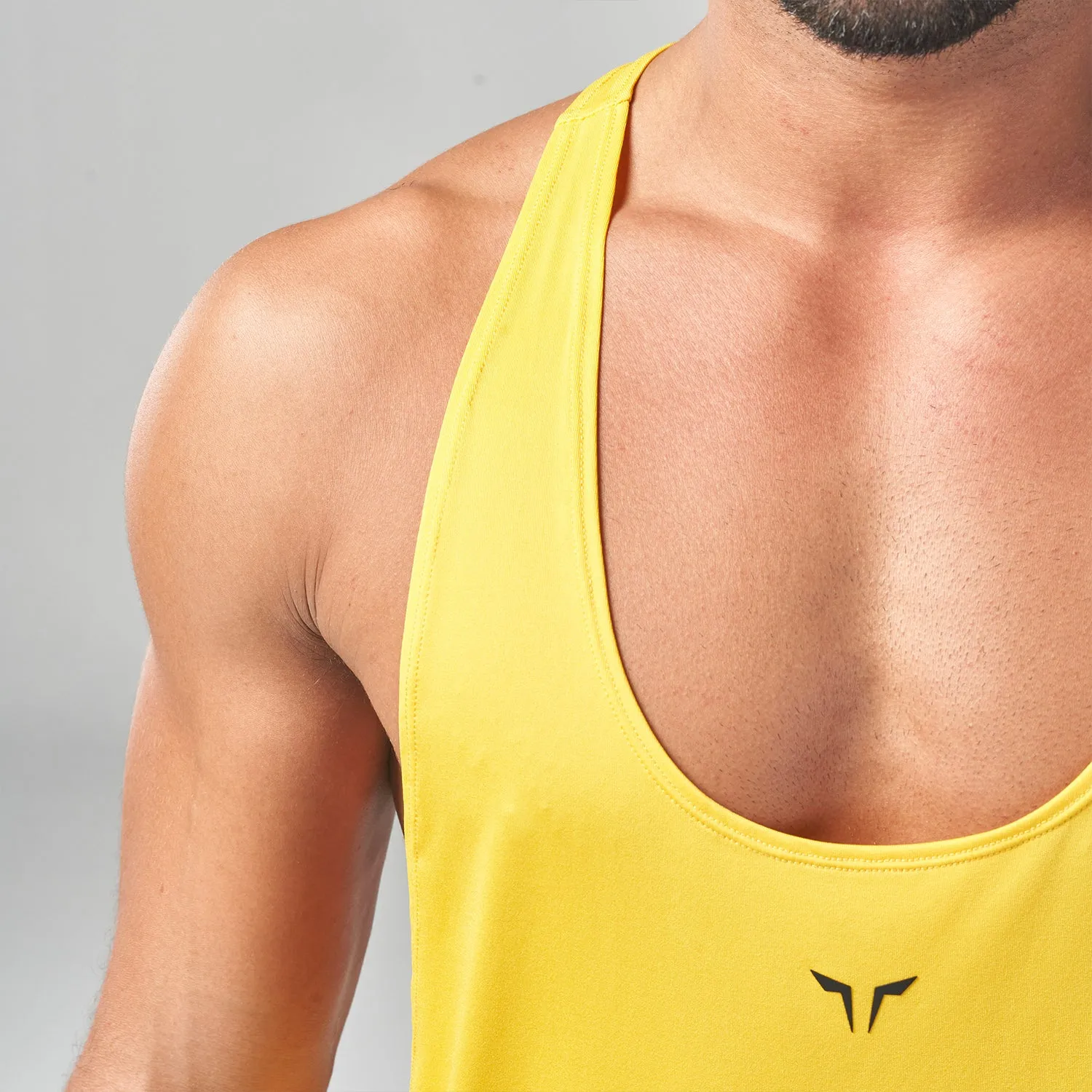 Essential Gym Stringer - Yellow