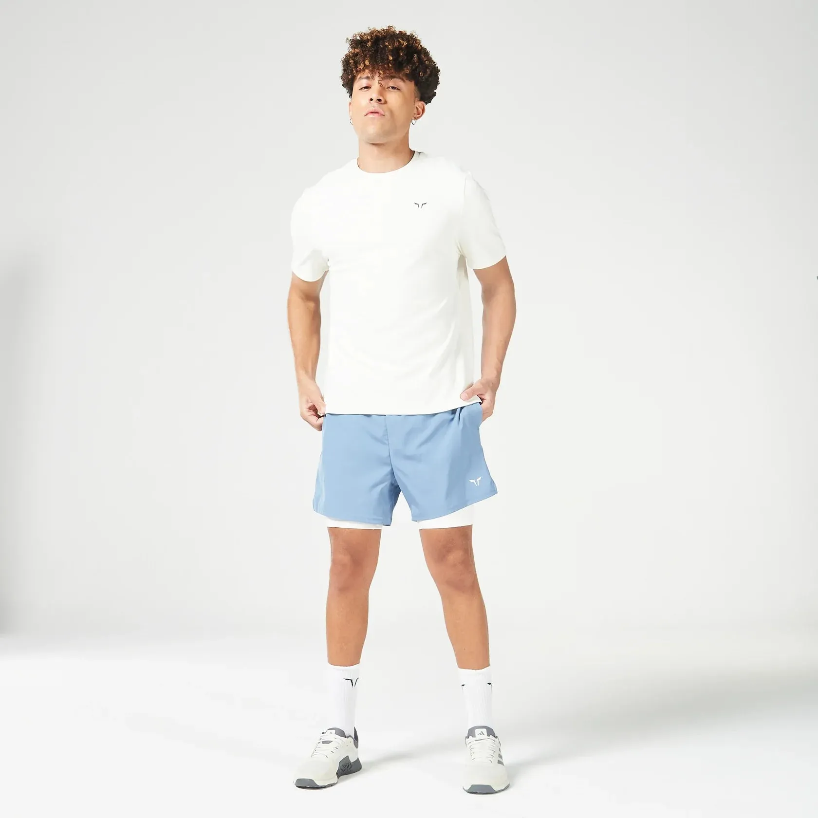 Essential Gym Tee - Pearl White