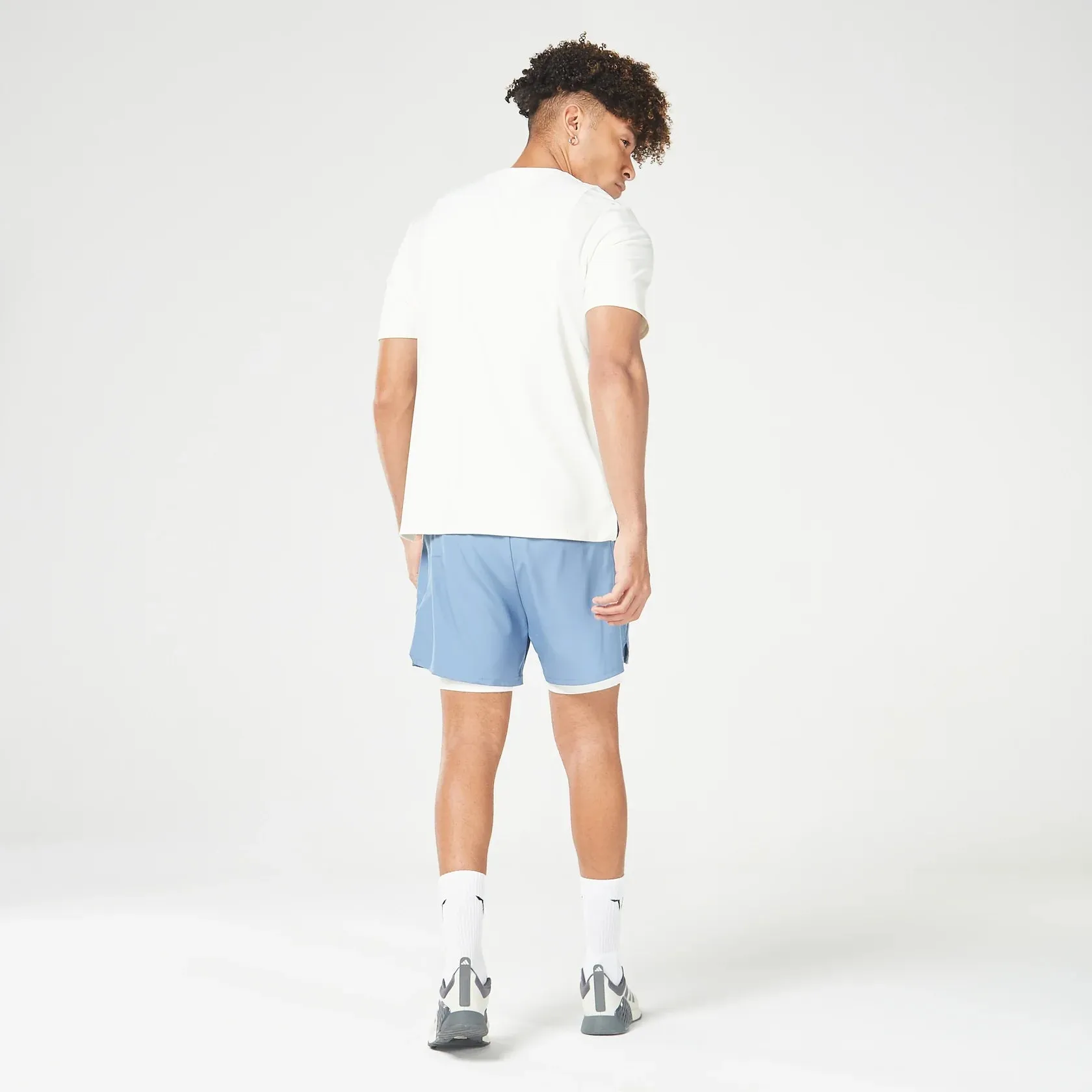 Essential Gym Tee - Pearl White