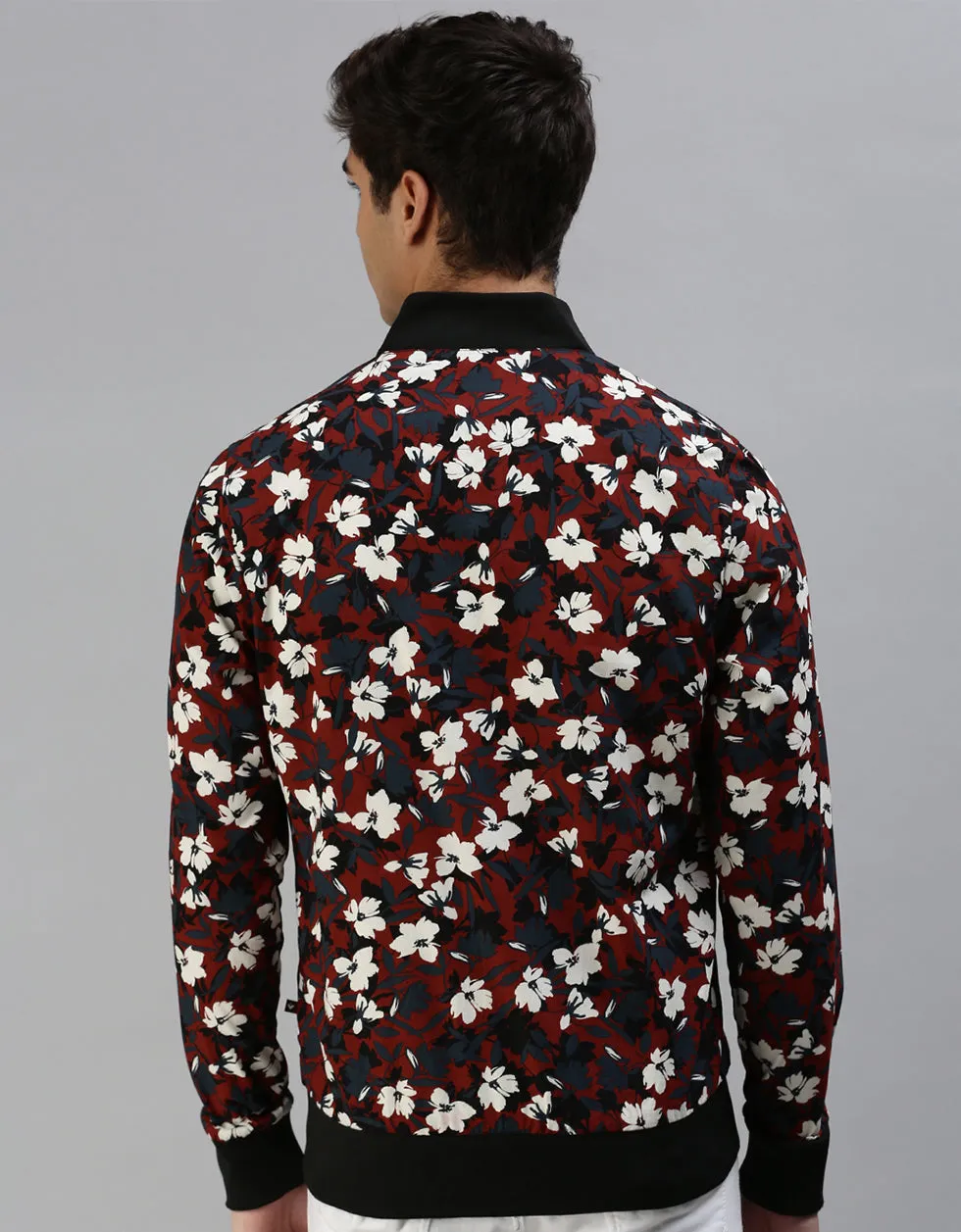 Floral Printed Shacket for Men