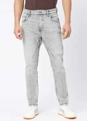 Grey Rayan Carrot Fit Jeans