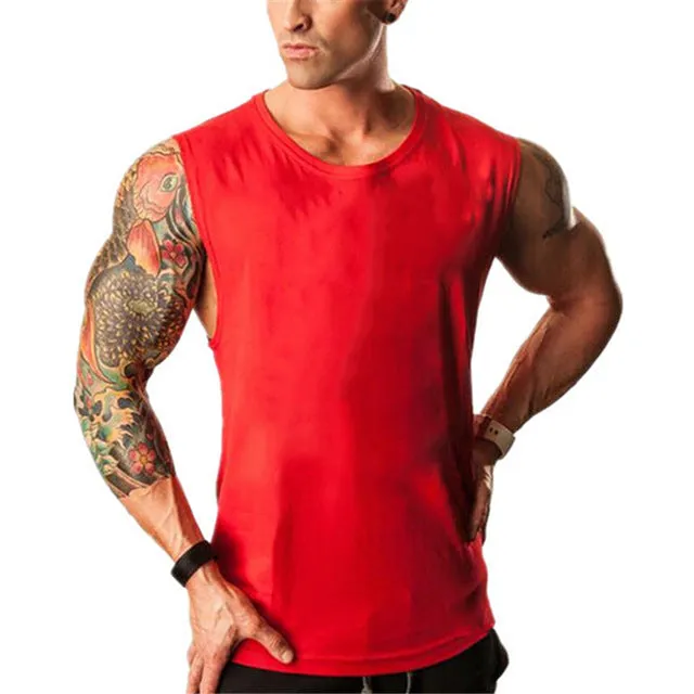 Gyms Stringer Shirt Fitness Tank Top Men Gyms Clothing