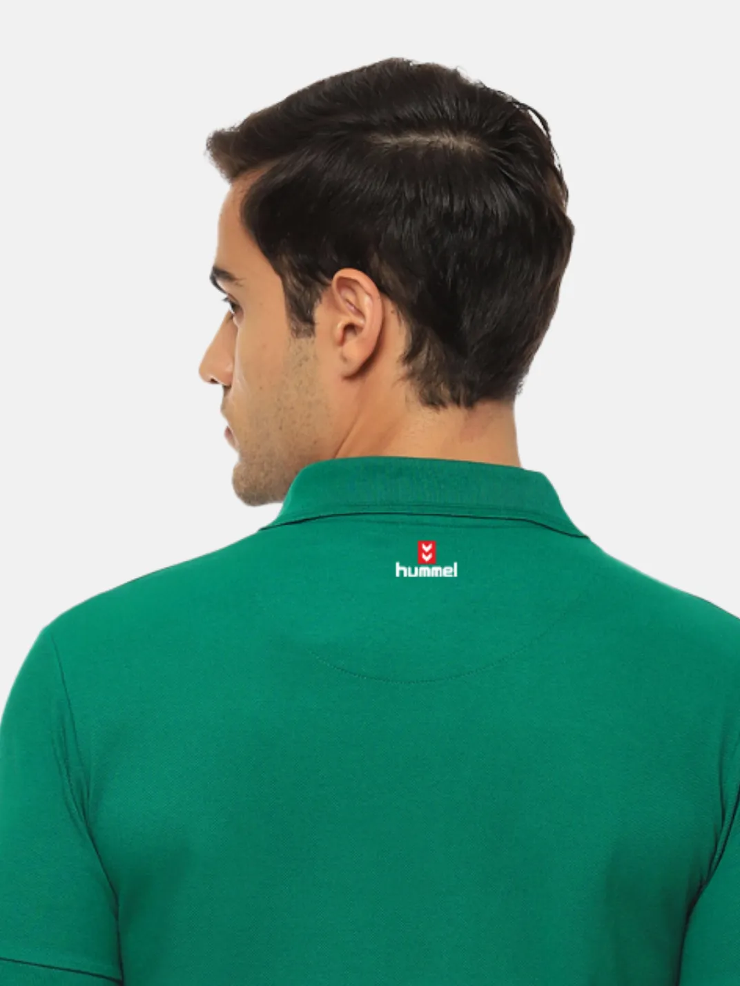 Hummel Men Green B2B Polo