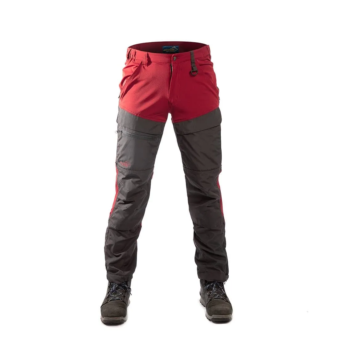 Hybrid Pants Men  (Dark Red)