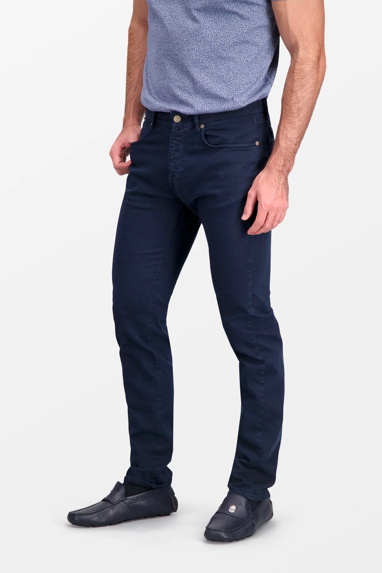 Incotex Dark Blue Trousers