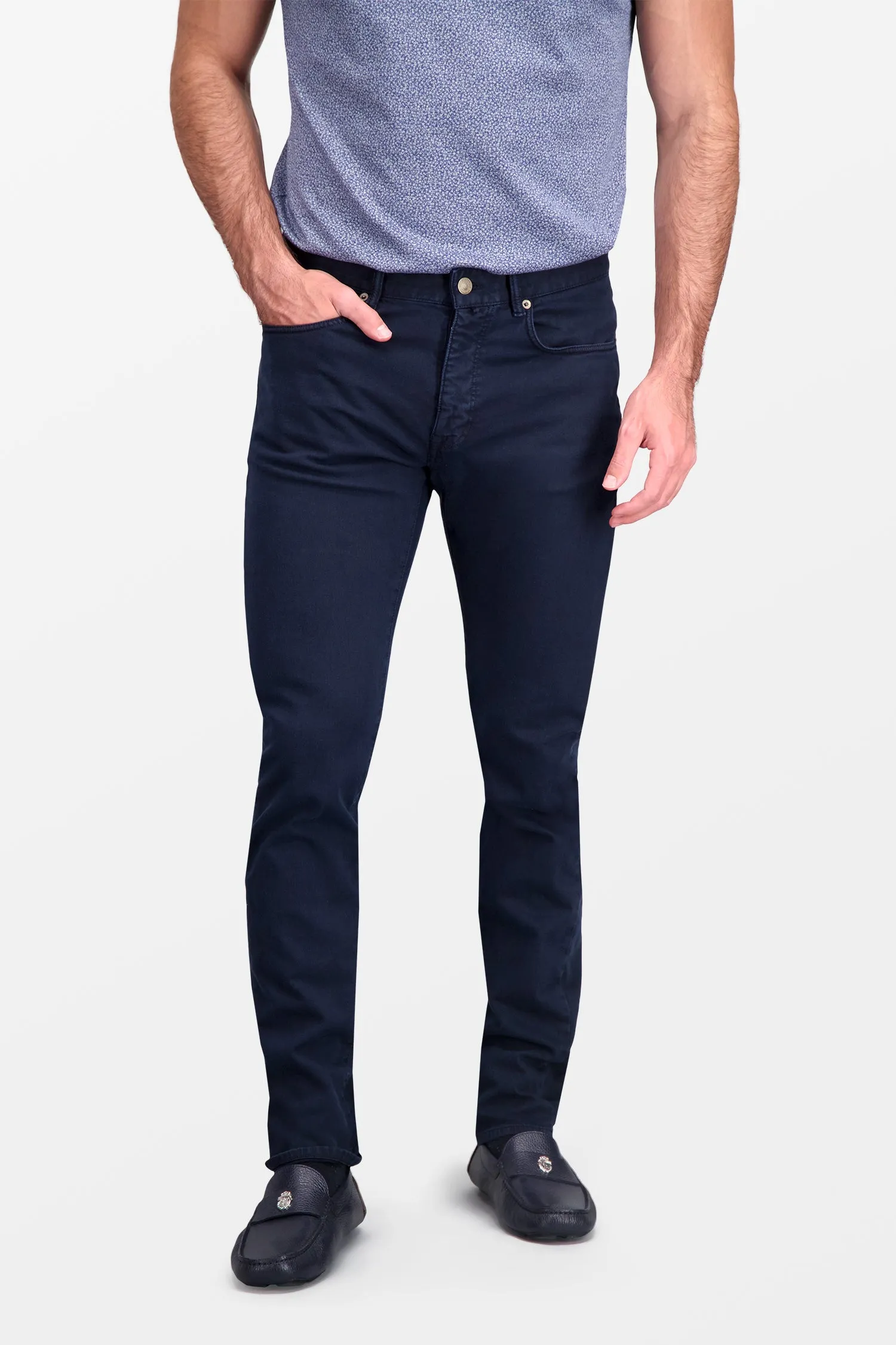 Incotex Dark Blue Trousers