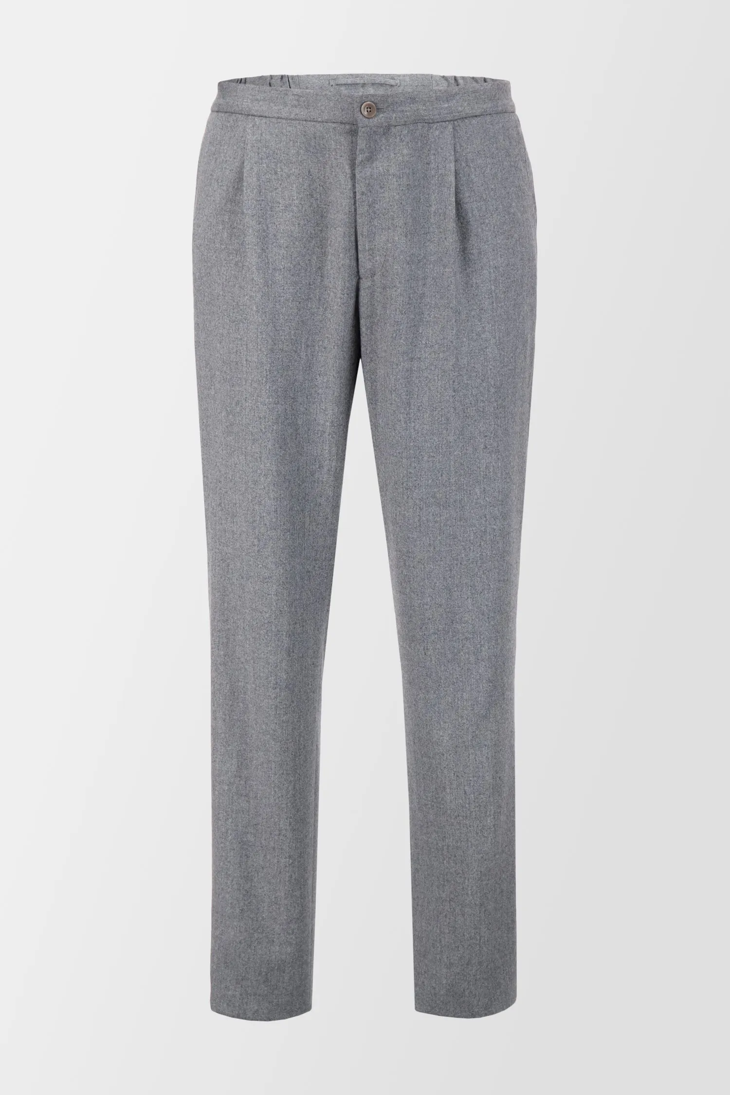 Incotex Grey Woven Trousers