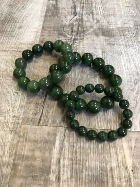 Handmade Elegant Jade Beaded Bracelet for Unisex